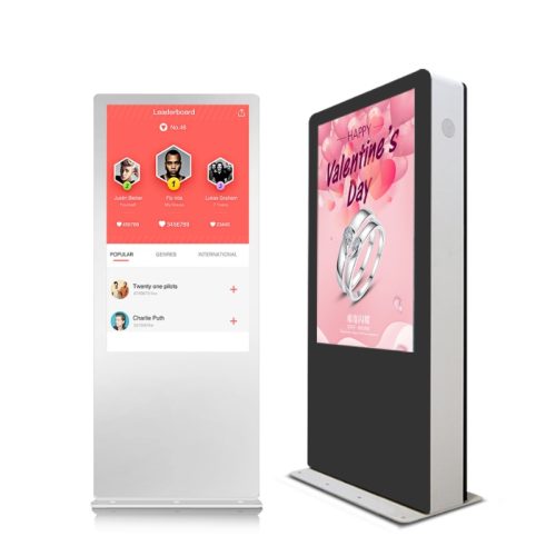 Outdoor 65-inch Floor Standing Advertising Kiosk FS-IN65-ANO