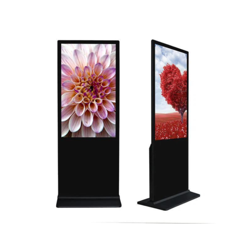 Indoor 50 inch Floor Standing Advertising Kiosk FS-IN50-ANI