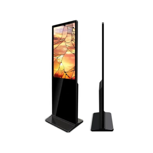 Indoor 65 inch Floor Standing Advertising Kiosk FS-IN65-ANI